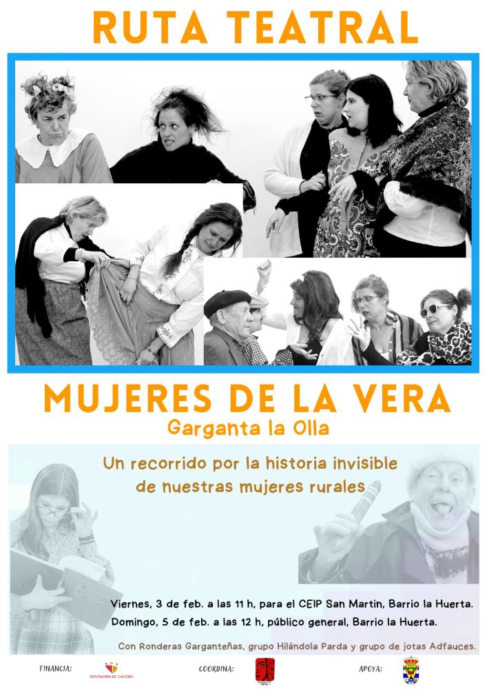 Imagen RUTA TEATRAL MUJERES DE LA VERA 2023