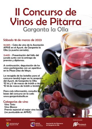 Imagen II CONCURSO DE VINOS DE PITARRA