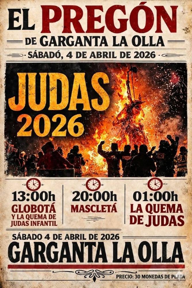 Imagen QUEMA DE JUDAS 2026